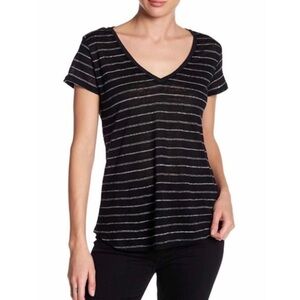 Paige Lynnea Striped Linen Tee